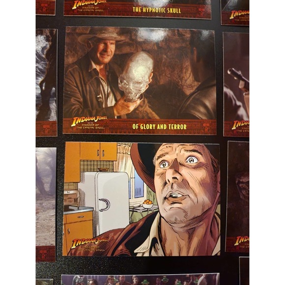 Indiana Jones 2008 Topps Lot of 20 Trading Cards Kingdom of the Crystal Skull - Picture 6 of 6